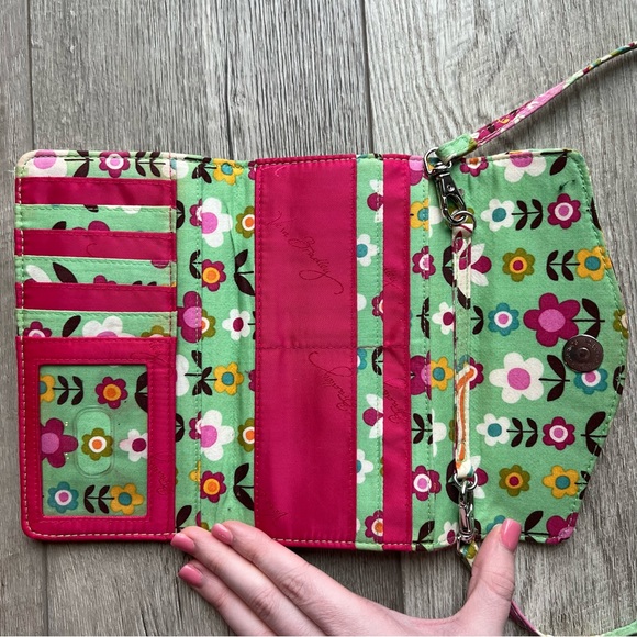 Vera Bradley Crossbody Strap Wallet in Tutti Frutti - Picture 6 of 12